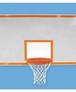 Jaypro 42'' Rectangular Perforated Steel Backboard Outdoor Backboards