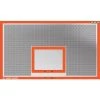 Jaypro 42'' Rectangular Perforated Steel Backboard Outdoor Backboards