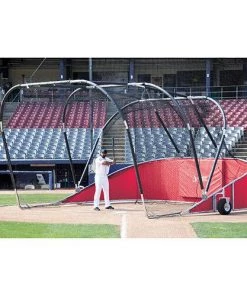 Hitting Turtles JayPro Big League Professional Hitting Turtle Backstop For Baseball #42 Net