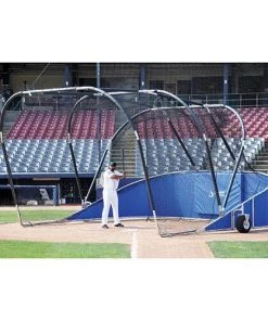 Hitting Turtles JayPro Big League Professional Hitting Turtle Backstop For Baseball #42 Net