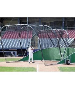Hitting Turtles JayPro Big League Professional Hitting Turtle Backstop For Baseball #42 Net