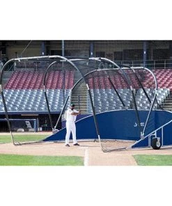 Hitting Turtles JayPro Big League Professional Hitting Turtle Backstop For Baseball #42 Net