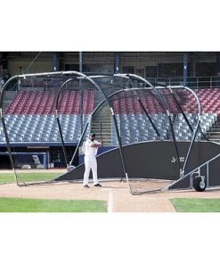 Hitting Turtles JayPro Big League Professional Hitting Turtle Backstop For Baseball #42 Net