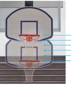 Jaypro Little Champ Easy Adjust Backboard Adapter Basketball Backboard Height Adjusters