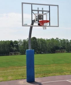 Adjustable In-Ground Basketball Goal System Jaypro Ultimate Adjustable Gooseneck 4-1/2