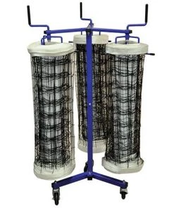 JayPro Volleyball Triple Net Keeper Volleyball Net Storage Racks