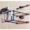 Jaypro Wall Mounted Fold-Up Backstop System Wall And Mount Basketball Goal System