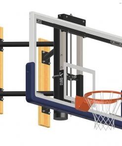Wall And Mount Basketball Goal System Jaypro Wall Mounted Glass Backboard