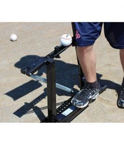 Game Master Louisville Slugger Black Flame Multi-Sport Pitching Machine Baseball Pitching Machines