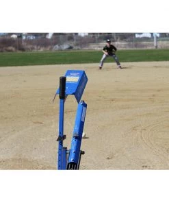 Game Master Louisville Slugger Blue Flame Baseball And Softball Pitching Machine Baseball Pitching Machines