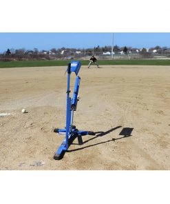 Game Master Louisville Slugger Blue Flame Baseball And Softball Pitching Machine Baseball Pitching Machines