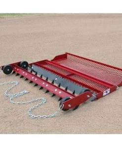 Field Groomers Newstripe Drag King Deluxe Infield Drag With Optional Scarifier