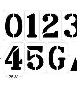 Newstripe Football Field Stencil Kit