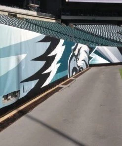 CoverSports Nissen EnviroSafe® Baseball Outfield Stadium Wall Padding