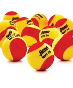 Athletic Connection Tennis Tennis Machine Accessories Penn QST 36 Foam Tennis Ball - Dozen Pack