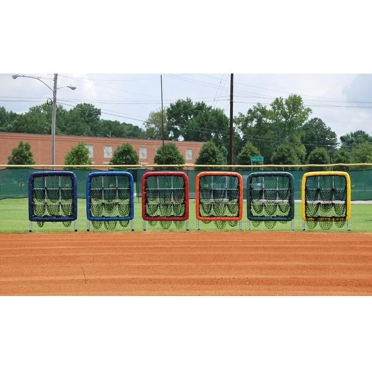 Better Baseball Pitching Targets Pitcher's Pocket 9 Hole Pitching Aid For Baseball 6 Better Baseball Pitching Targets Pitcher's Pocket 9 Hole Pitching Aid For Baseball