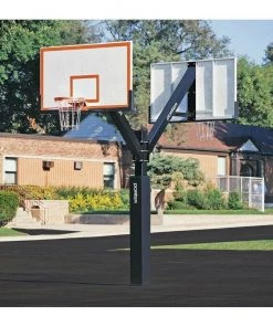 Porter 72” X 42” Dual Steel Heavy Duty Fixed Height Basketball Hoops