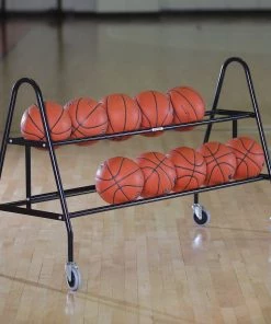 Basketball Ball Storage Cages And Racks Porter Basketball Ball Carts