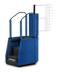 Volleyball Competition Net Systems Porter Powr-Court Pro Portable Volleyball System