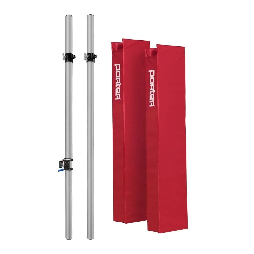 Volleyball End Standards Porter Volleyball Powr Rib II End Standards With Pads 3 Volleyball End Standards Porter Volleyball Powr Rib II End Standards With Pads