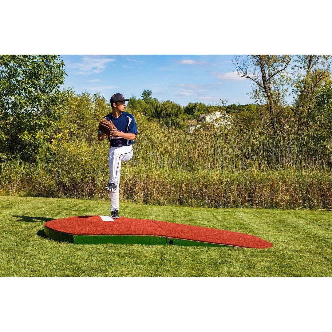 Portable Pitching Mounds Portolite 10" Two-Piece Portable Oversize Practice Pitching Mound 7 Portable Pitching Mounds Portolite 10" Two-Piece Portable Oversize Practice Pitching Mound