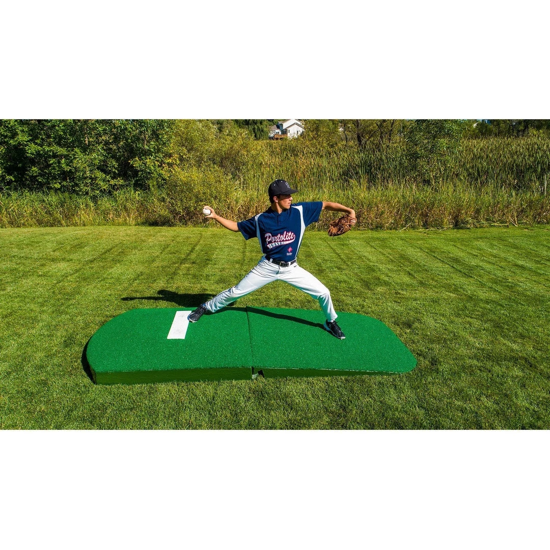 Portable Pitching Mounds Portolite 10" Two-Piece Portable Oversize Practice Pitching Mound 8 Portable Pitching Mounds Portolite 10" Two-Piece Portable Oversize Practice Pitching Mound