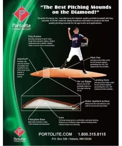 Portable Pitching Mounds Portolite 4