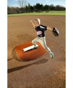 Youth And Little League Pitching Mounds Portolite 4" Stride Off Youth Baseball Portable Pitching Mound 4468