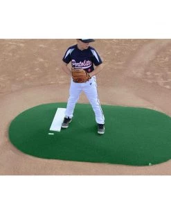 PortoLite 6" Little League Full Length Portable Game Pitching Mound Portable Pitching Mounds
