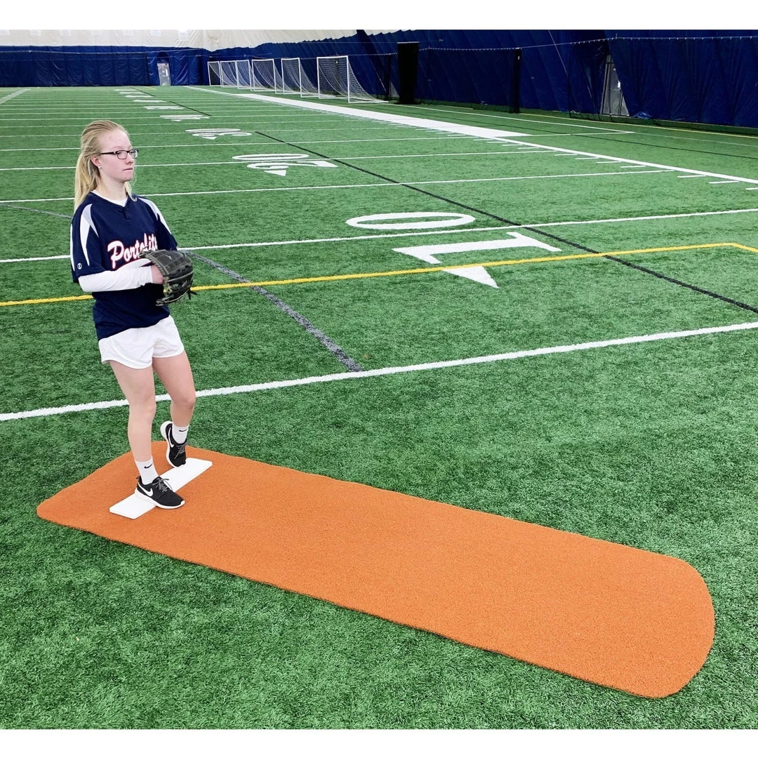 Portolite Spiked Softball Mat Softball Pitching Mats 3 Portolite Spiked Softball Mat Softball Pitching Mats