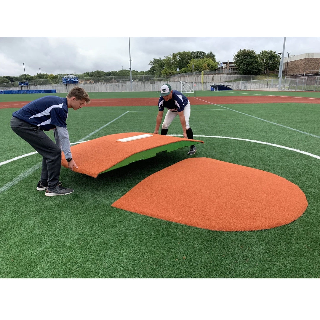Portable Pitching Mounds PortoLite Two Piece 8" Portable Game Pitching Mound 8 Portable Pitching Mounds PortoLite Two Piece 8" Portable Game Pitching Mound