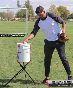 PowerNet Baseball Softball Portable Bucket Caddy Lifter 8 PowerNet Baseball Softball Portable Bucket Caddy Lifter