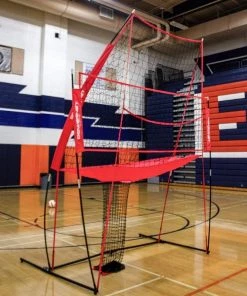 Powernet Volleyball Practice Net Station 8'x11' 8 Powernet Volleyball Practice Net Station 8'x11'