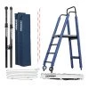 Porter Volleyball Competition Net Systems Powr-Carbon II VB International Package