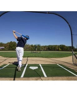 ProMounds 12' X 6' Lined Portable Batting Mat Pro