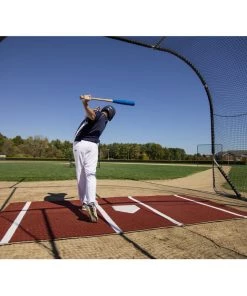 ProMounds 12' X 6' Lined Portable Batting Mat Pro