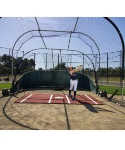 ProMounds 12' X 7' Softball Batting Mat Pro Green Or Clay Batting Mats