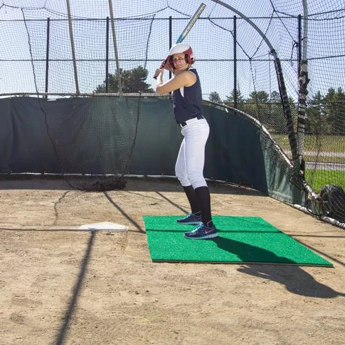 ProMounds 3' X 7' Green Stance Batting Mat Pro 3 ProMounds 3' X 7' Green Stance Batting Mat Pro