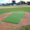 Practice Pitching Mounds ProMounds 4' X 12' Premium Portable Green Pitching Mat