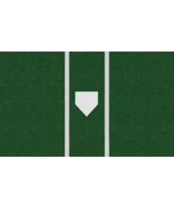 ProTurf Baseball Home Plate Mat Green Or Clay Batting Mats