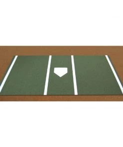 ProTurf Baseball Home Plate Mat Green Or Clay Batting Mats