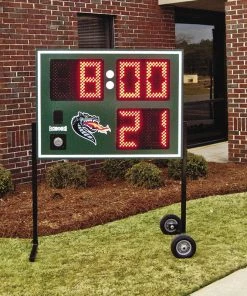 Rae Crowther Co Scoreboards Rae Crowther LX7520 Practice Segment Timer - Scoreboard Face Silver Gray