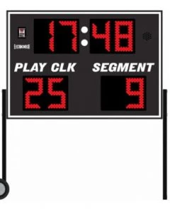 Rae Crowther Co Rae Crowther LX7620 Practice Segment Timer - Scoreboard Face Tiger Orange Scoreboards