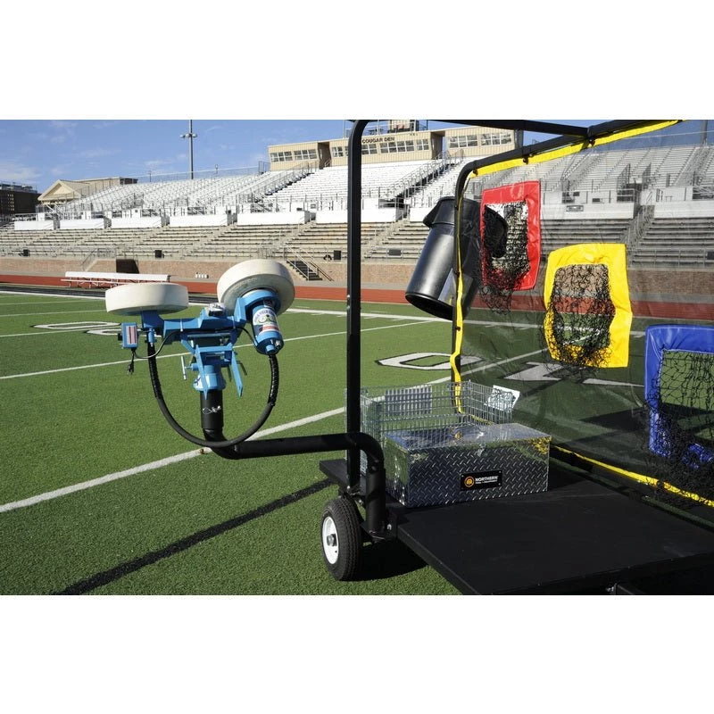 Rae Crowther Co Rae Crowther The QB King Ranch Trailer Quarterback Throwing Nets 4 Rae Crowther Co Rae Crowther The QB King Ranch Trailer Quarterback Throwing Nets