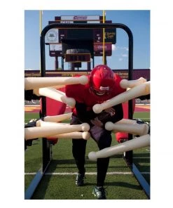 Rogers Athletic Blocking Sleds Rogers 12-Arm Powerblast With Powerline Sled