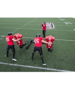 Rogers Athletic Blocking Sleds Rogers 3-Man Tek Football Blocking Sled