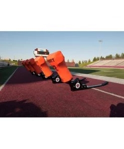 Rogers Athletic Blocking Sleds Rogers 7-Man PowerLine Football Blocking Sled