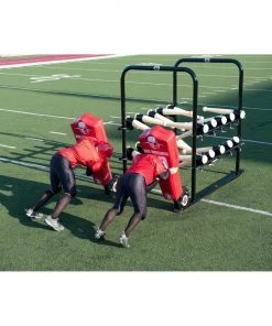 Rogers Athletic 12-Arm PowerBlast With Hanging Dummy Blocking Dummies
