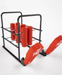 Rogers Athletic 6-Pad PowerBlast With 2-Man PowerLine Sled Blocking Dummies