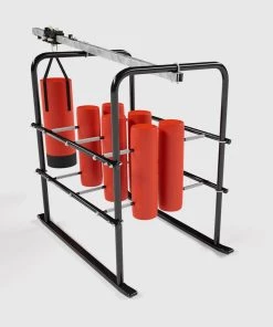 Rogers Athletic 6-Pad PowerBlast With Hanging Dummy Blocking Dummies